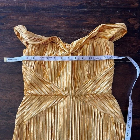 NBD Danica Mini Dress in Saffron Yellow - Picture 12 of 14